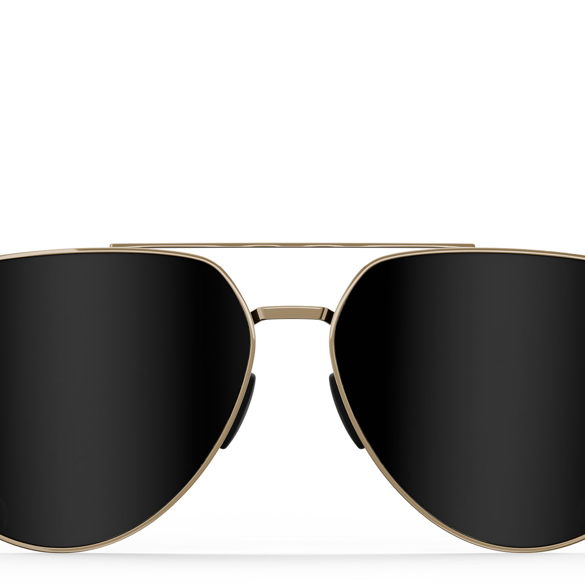 Tangle Free Aviator Hex - Black Gold Polarized – Shady Rays  display picture 3