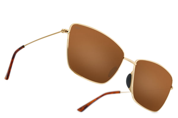 Tangle Free Melrose - Amber Gold Polarized