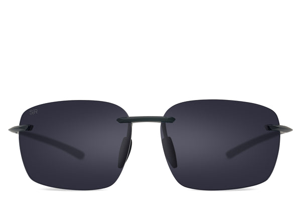 Huron Matte Black - Polarized