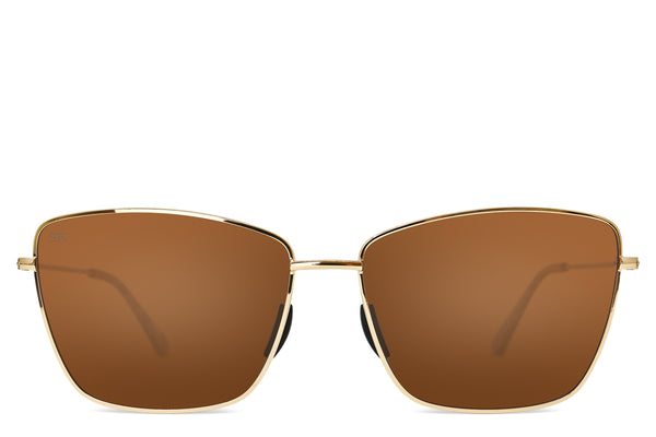 Tangle Free Melrose - Amber Gold Polarized