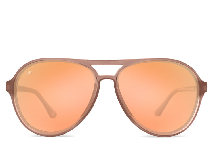 Aviator Crossover - Peach Polarized