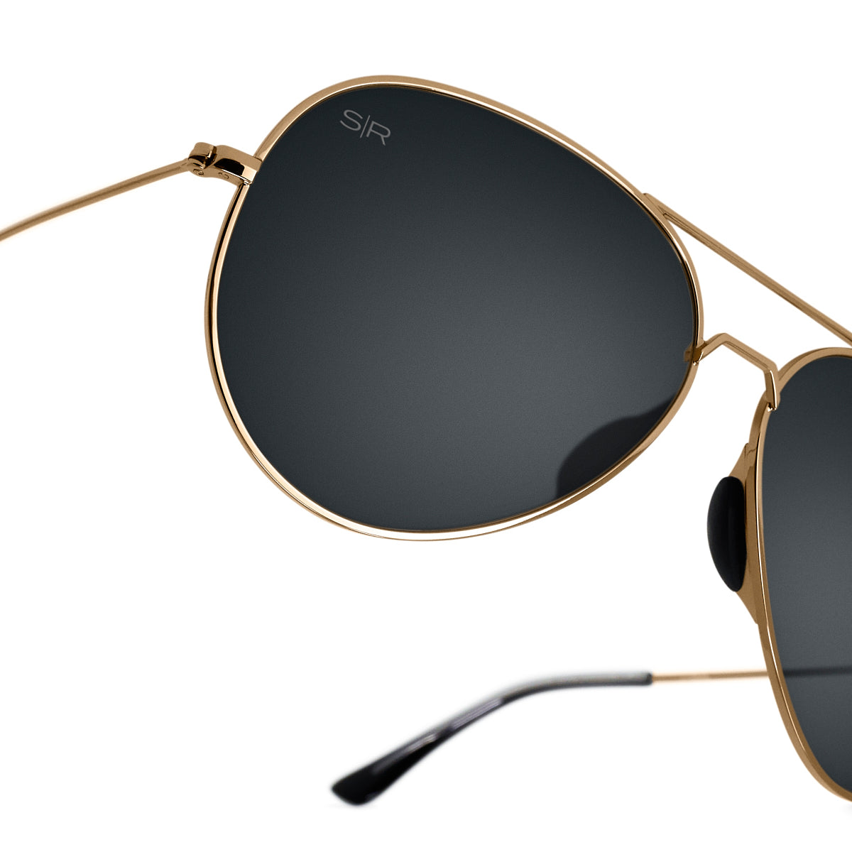 Aviator Elite Black Gold Polarized – Shady Rays® Polarized