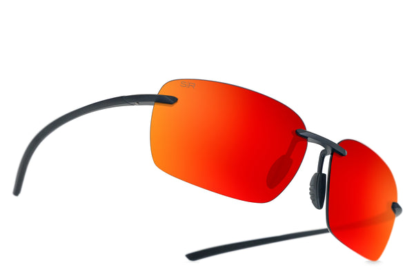 Huron Matte Black - Infared Polarized