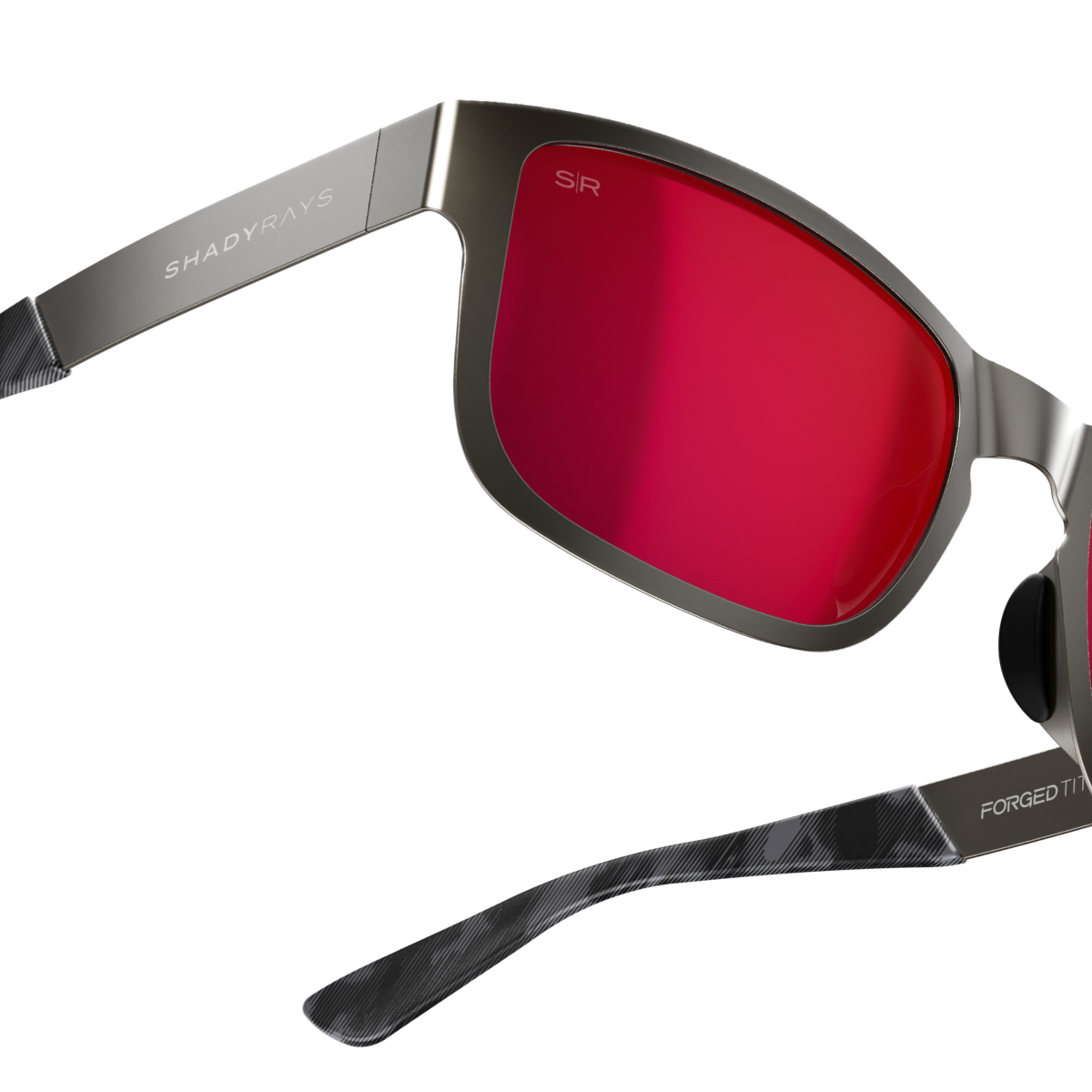 Metal Titan - 23XI Edition Red Polarized – Shady Rays® | Polarized