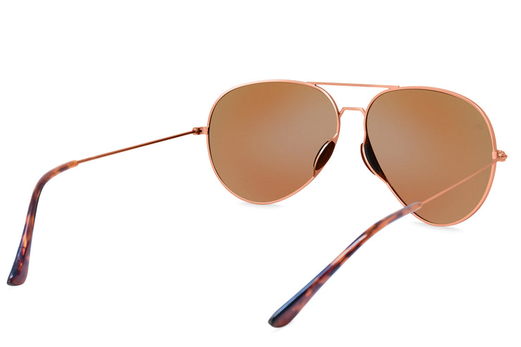 Tangle Free Aviator - Peach Polarized