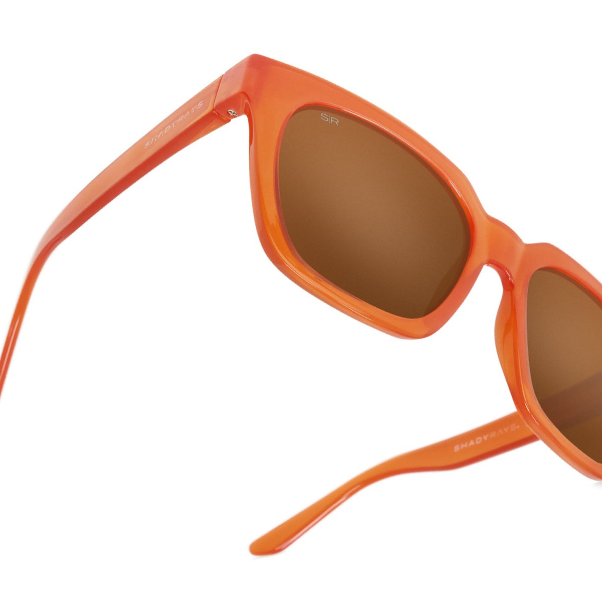 Sean John Orange Oversized Ombré Polarized Sunglasses Burnt Orange Sunglasses - Etsy main image 4
