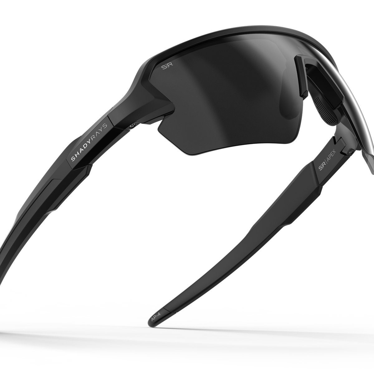 oakley running goggles Apex - Blackout Polarized – Shady Rays®
