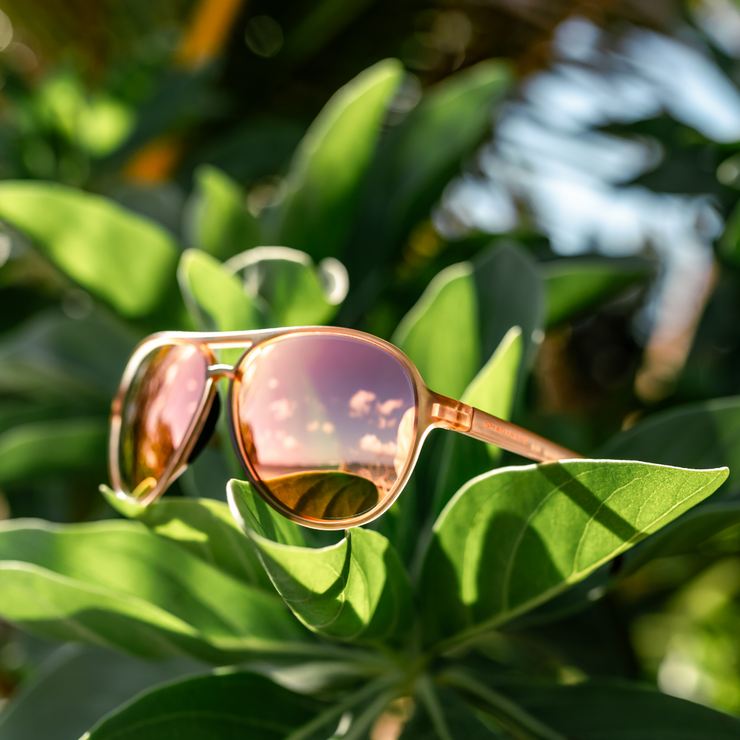Aviator Crossover - Peach Polarized
