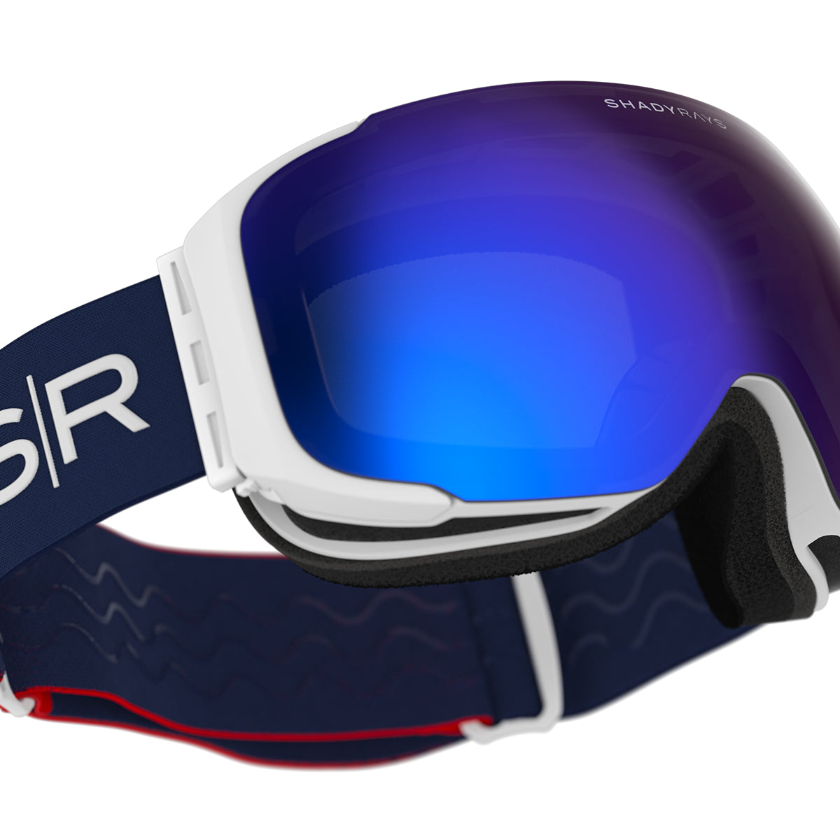 indigo ski goggles Denali Snow Goggle - Independence Navy – Shady Rays®