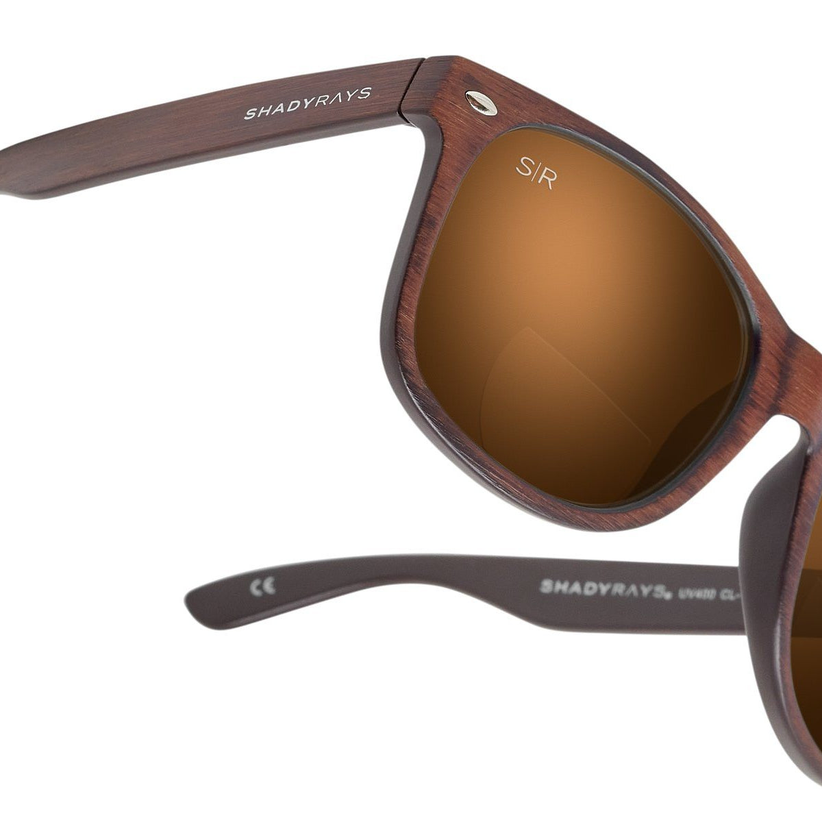 Shady Rays Classic Timber - Amber Woods Reading Sunglasses  display picture 3