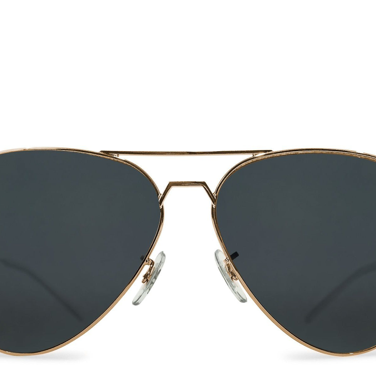 Polarized Gold Aviator Sunglasses with Dark Lenses - BRAND NEW by Floats UNISEX Tangle Free Aviator Hex - Amber Gold Polarized – Shady Rays  main image 3