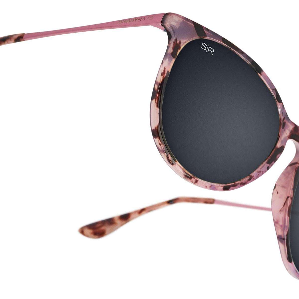 Shady Rays Allure Sunglasses | pink tortoiseshell & pink mirrored lenses | NWT Shady Rays Women main image 3