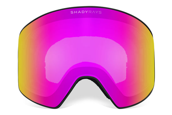 Test Frontier Snow G Lens - Neon Pink Snow Goggles Shady Rays® | Polarized Sunglasses 