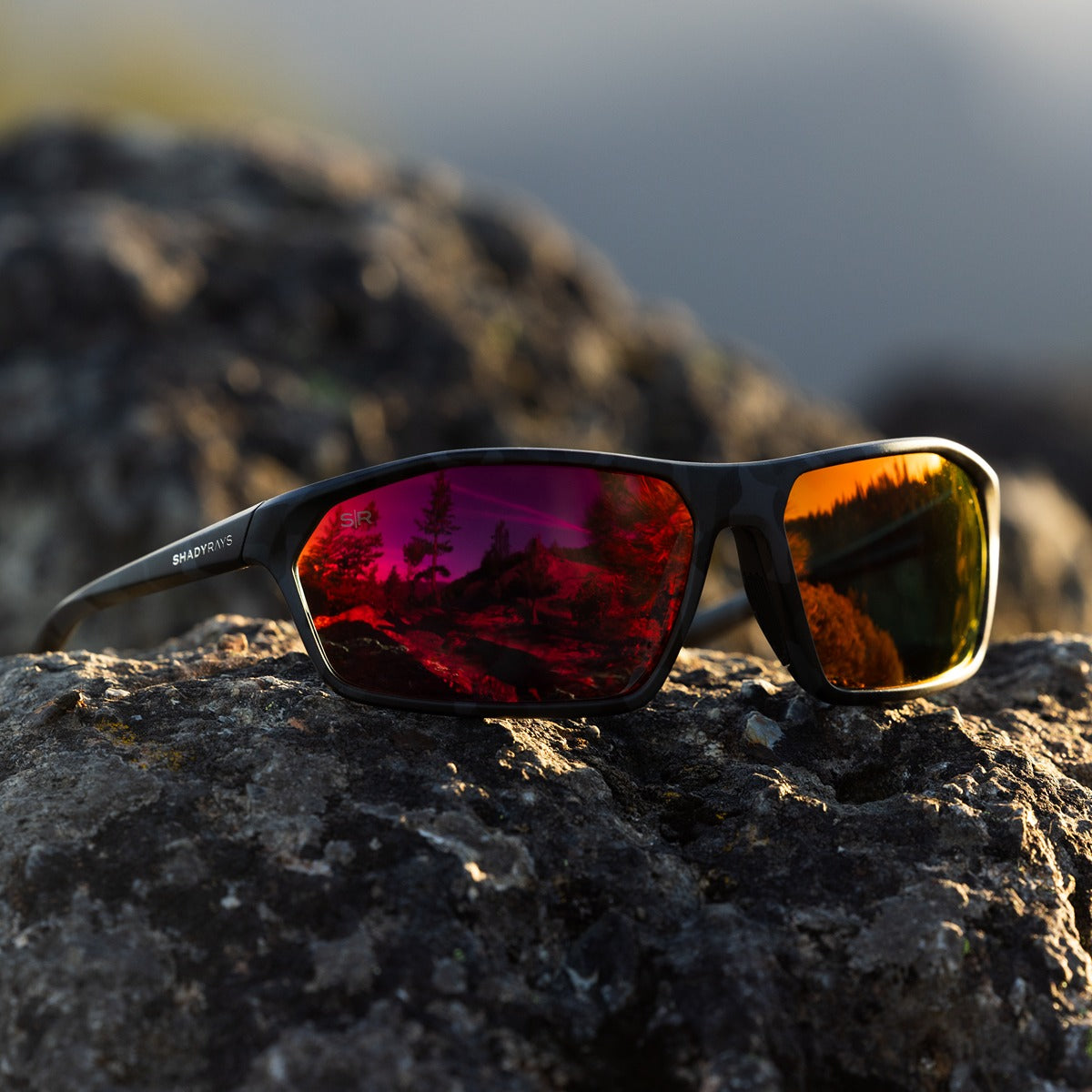 Ace - Crimson Camo Polarized