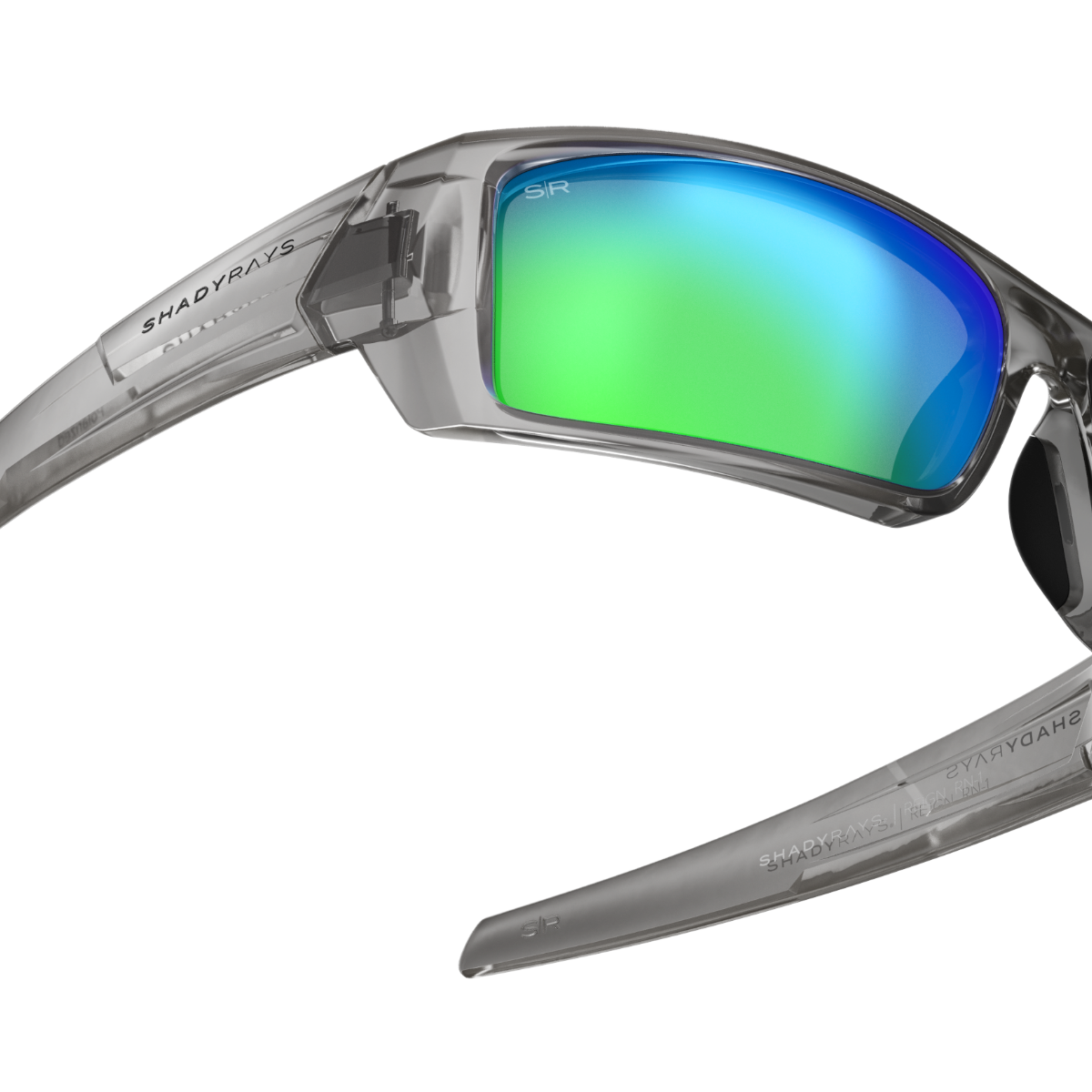 Reign - Emerald Smoke Polarized – Shady Rays® | Polarized Sunglasses