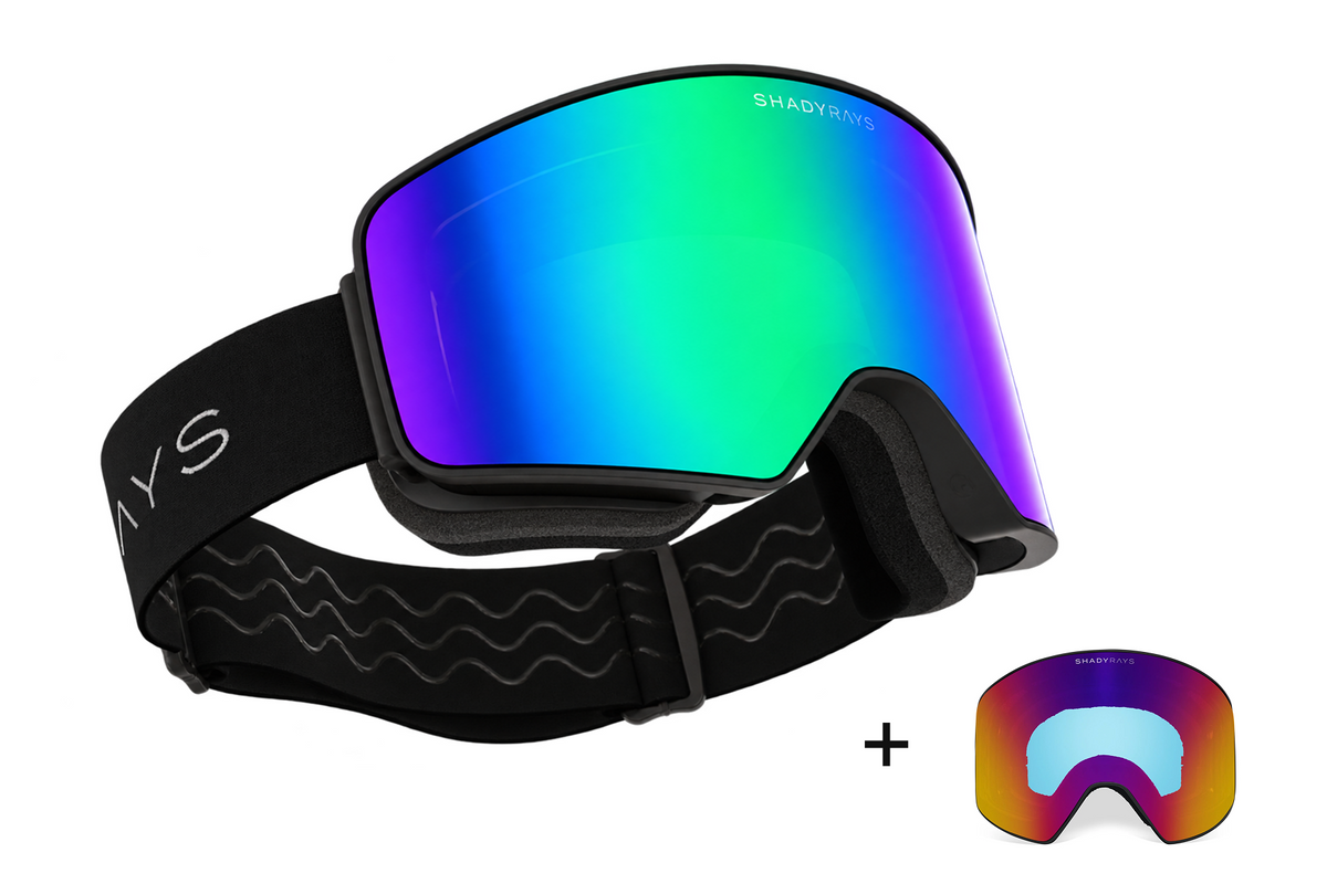 Frontier Goggle Bundle - Alpine Emerald + Crystal Mirage