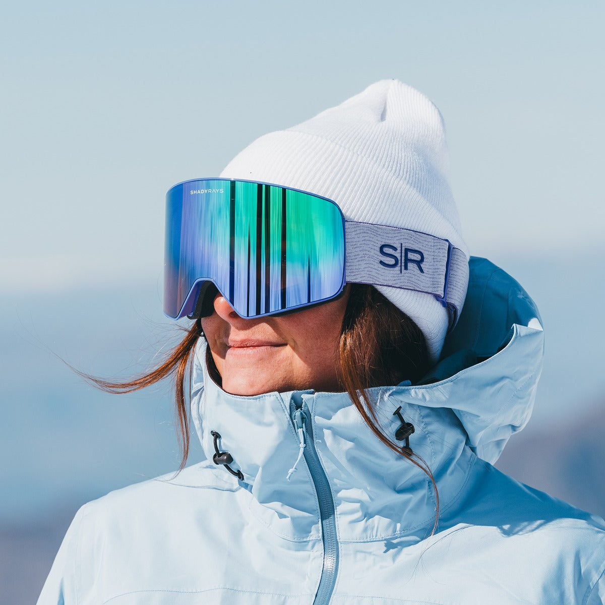 Frontier Snow Goggle - Lavender Lagoon – Shady Rays® | Polarized