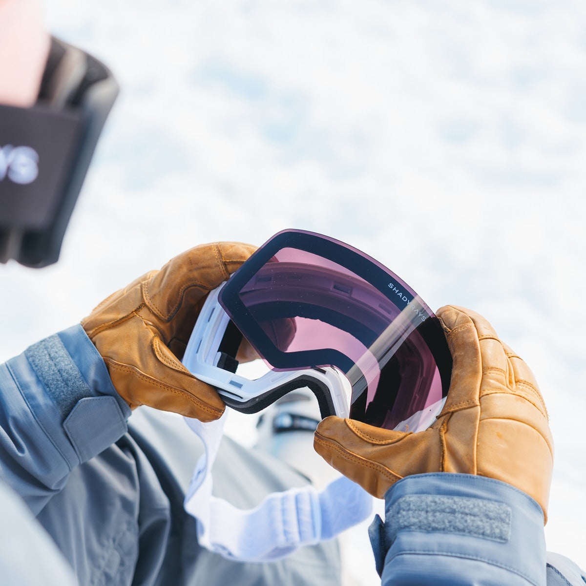 Frontier Snow Goggle Lens - Photochromic Pink/Gray