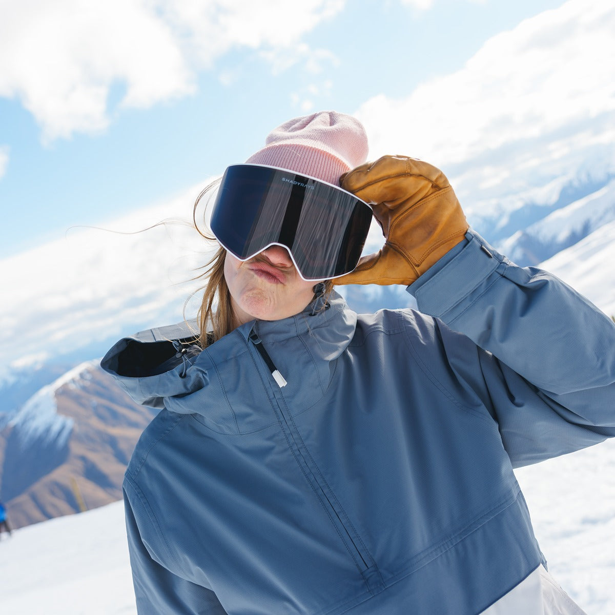 Frontier Snow Goggle Lens - Photochromic Pink/Gray