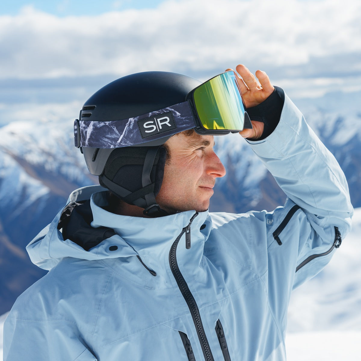 Frontier Goggle - Granite Photochromic Blue/Gold