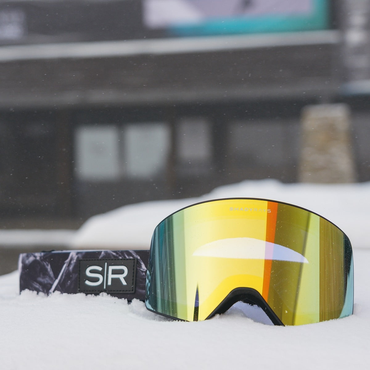 Frontier Goggle - Granite Photochromic Blue/Gold