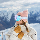 Pioneer Goggle - White Glacier Rose