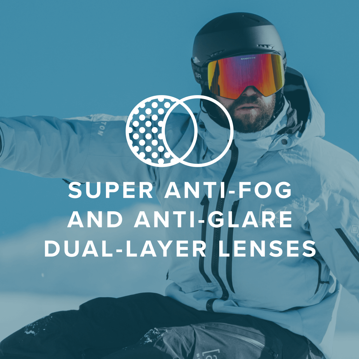 chromatic ski goggles Frontier Snow Goggle