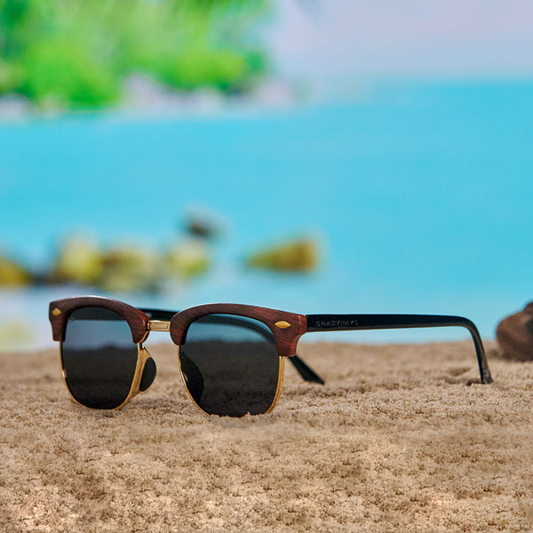 Shady Rays Tangle Free - Oakmont Timber Polarized Sunglasses  display picture 2