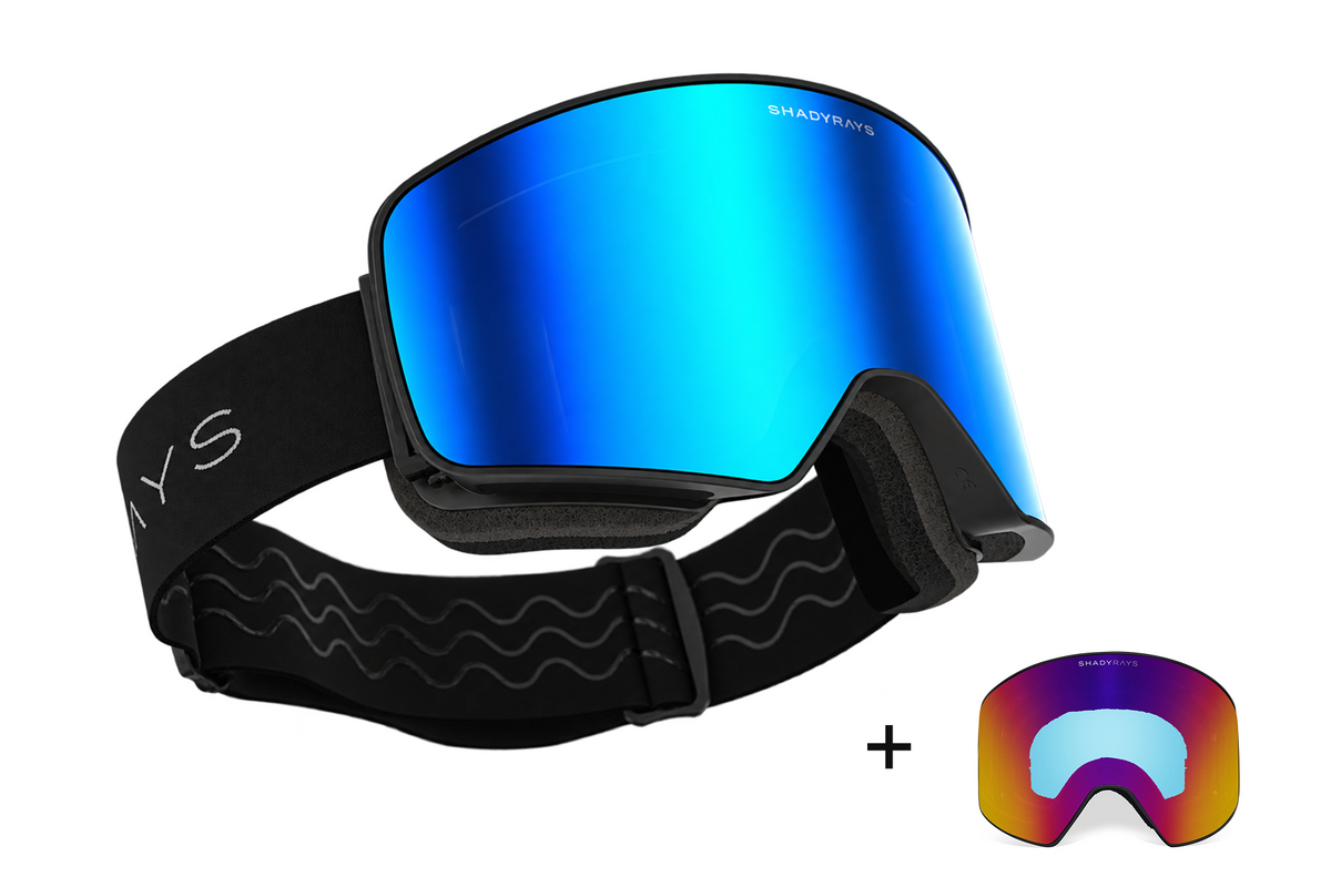 Frontier Goggle Bundle - Glacier + Crystal Mirage
