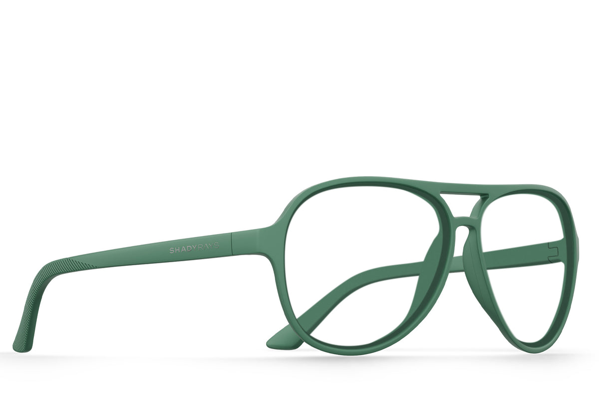 Aviator Crossover Rx - Agave – Shady Rays® | Polarized Sunglasses