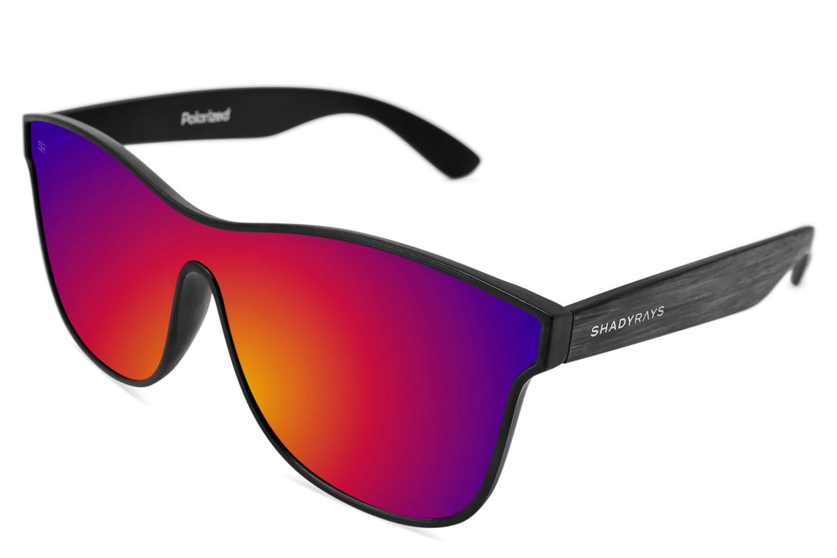 HighRise - Black Mirage Timber Polarized