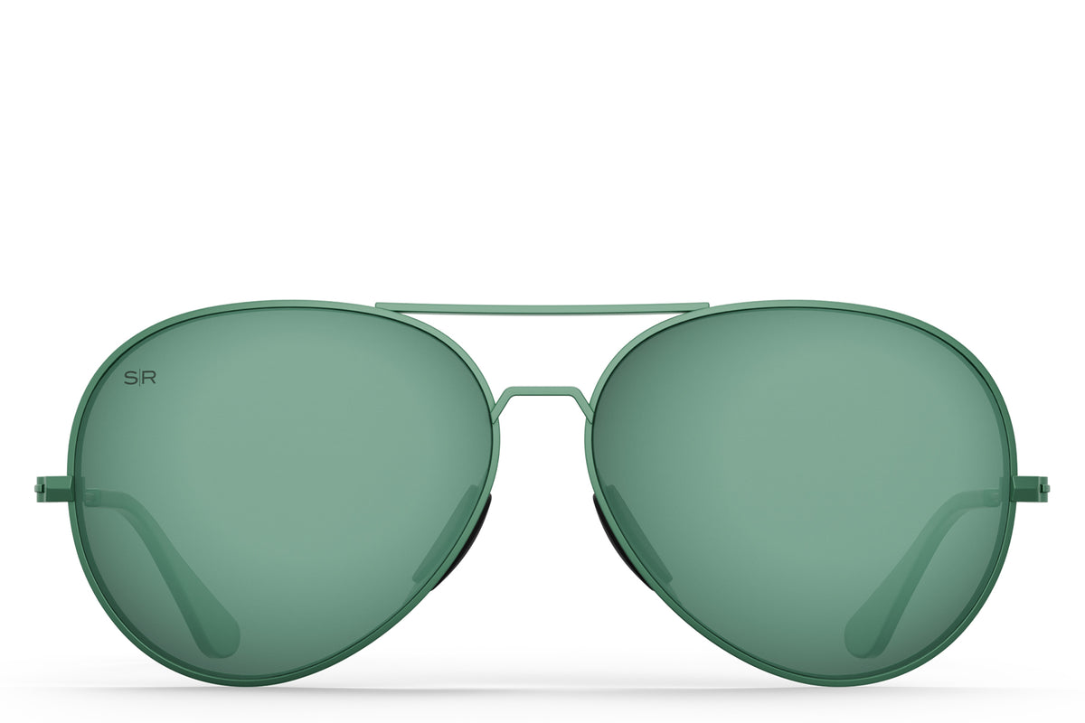 Tangle Free Aviator - Agave Polarized