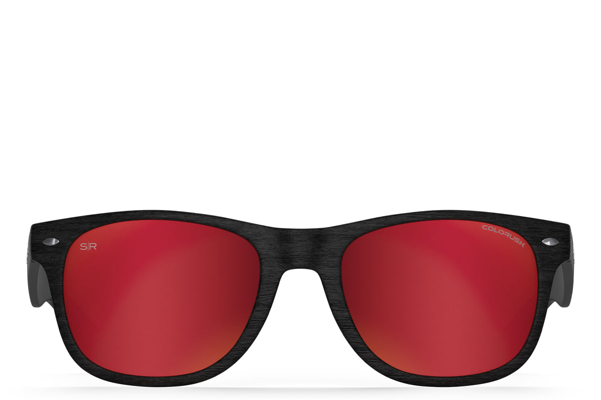 Classic Timber - Black Red Polarized