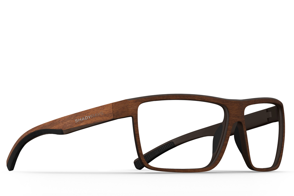 Shady Rams Cayman M RX - Brown Timber – Shady Rays® | Polarized Sunglasses