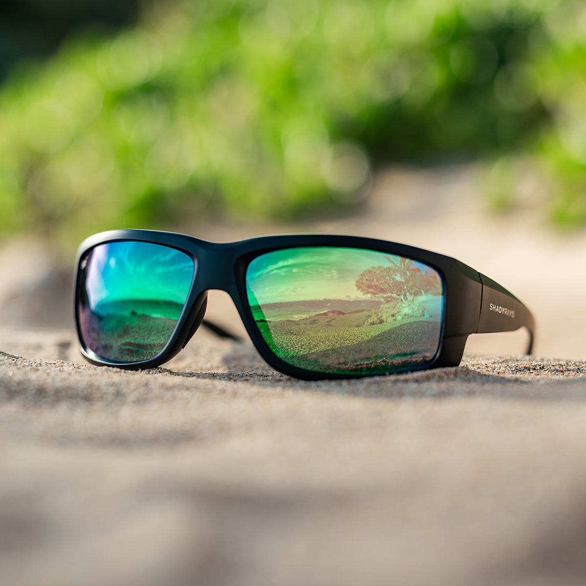Shady Rays Black Emerald Polarized Men Sunglasses
