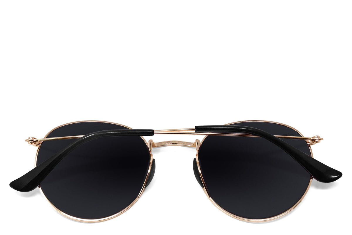 Tangle Free Aston - Black Gold Polarized