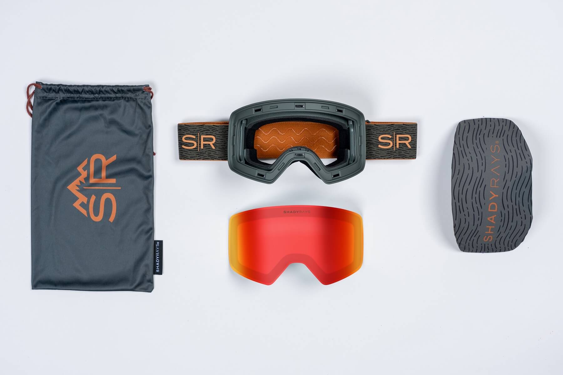 ghost hunter goggles rs3 Frontier Snow Goggle - Shaded Infrared – Shady Rays®
