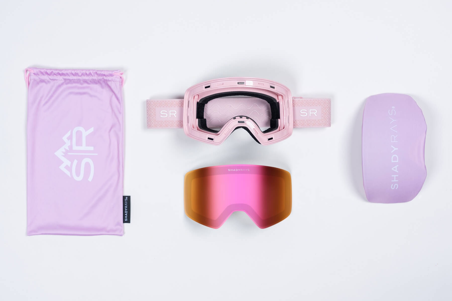 Frontier Snow Goggle - Powder Peach – Shady Rays® | Polarized
