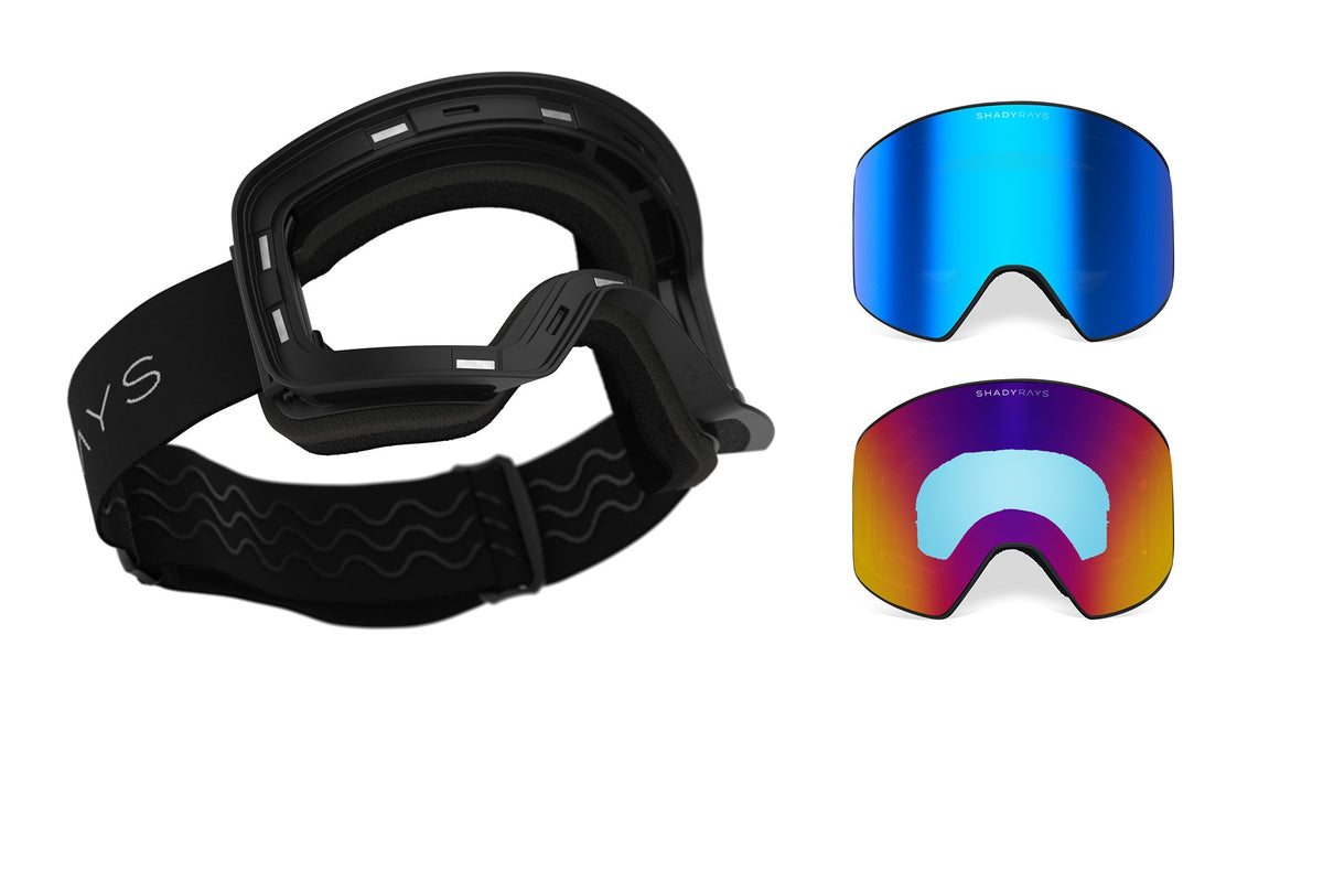 Frontier Goggle Bundle - Glacier + Crystal Mirage