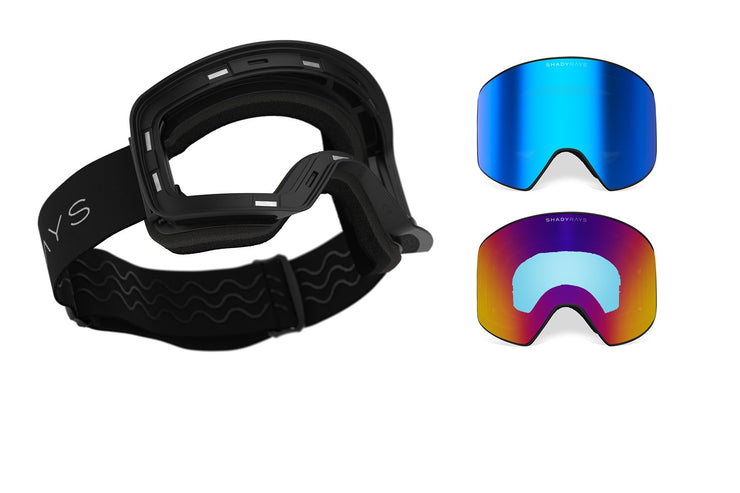 Frontier Goggle Bundle - Glacier + Crystal Mirage