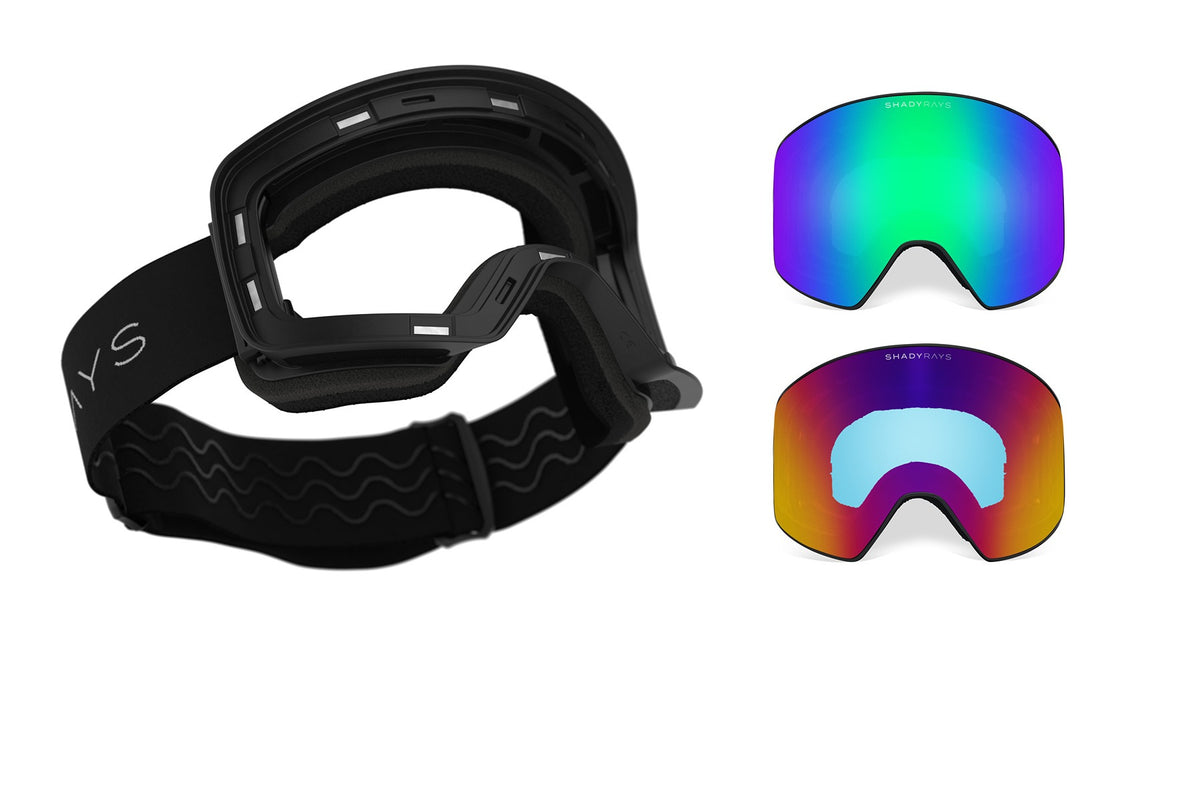 Frontier Goggle Bundle - Alpine Emerald + Crystal Mirage