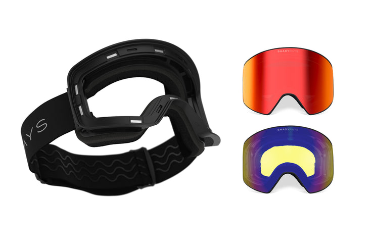 Frontier Goggle Bundle - Black Infrared