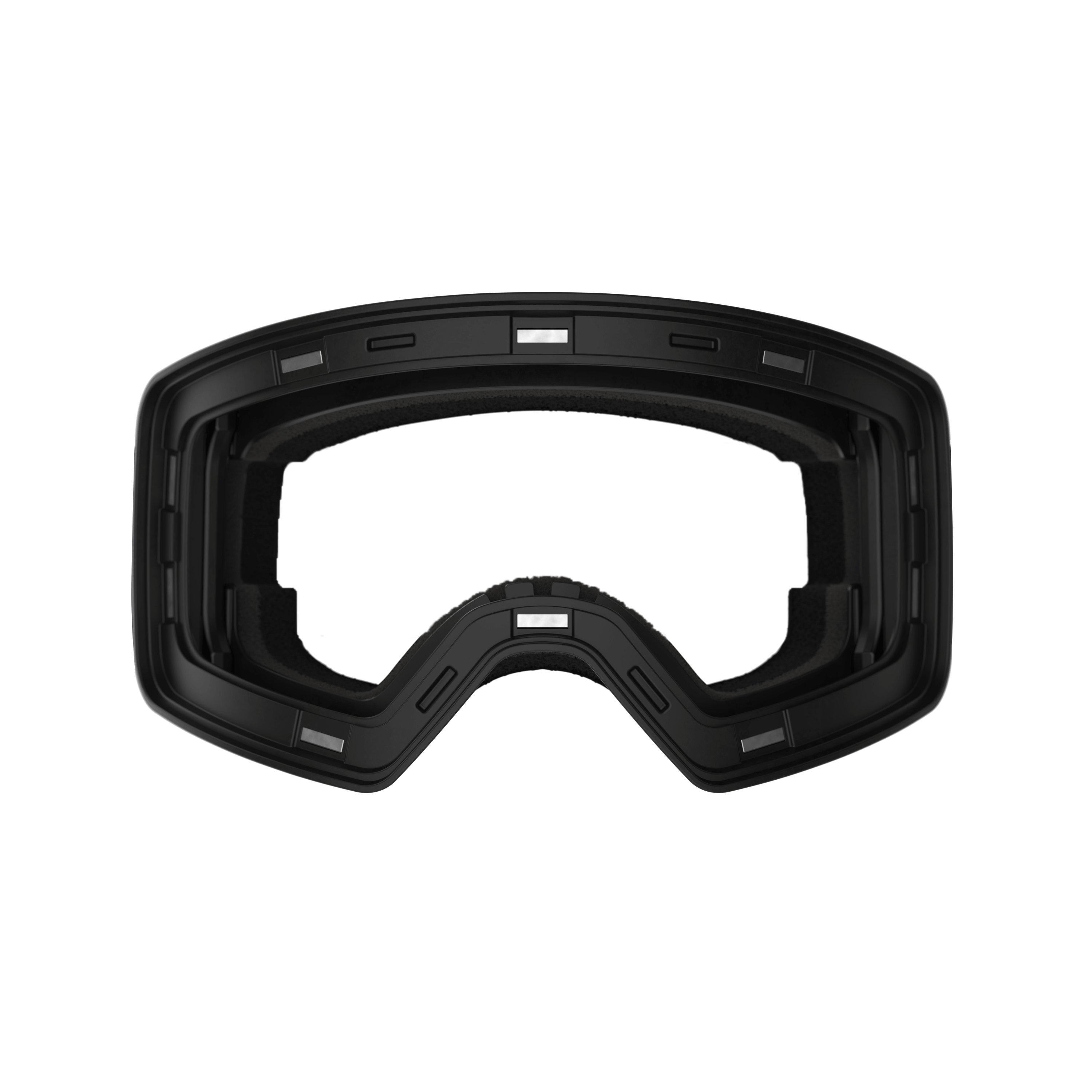 Frontier Snow Goggle - Black Magnetic Frame + Strap (Lens Not Included)
