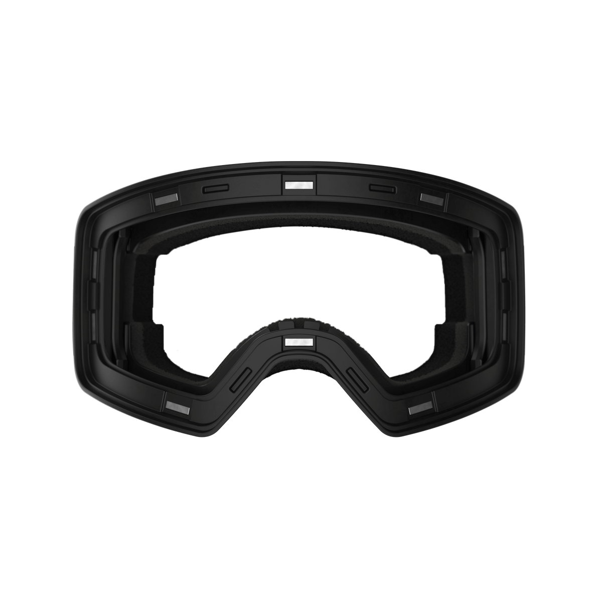 Frontier Snow Goggle - Black Magnetic Frame + Strap (Lens Not Included) - Customize