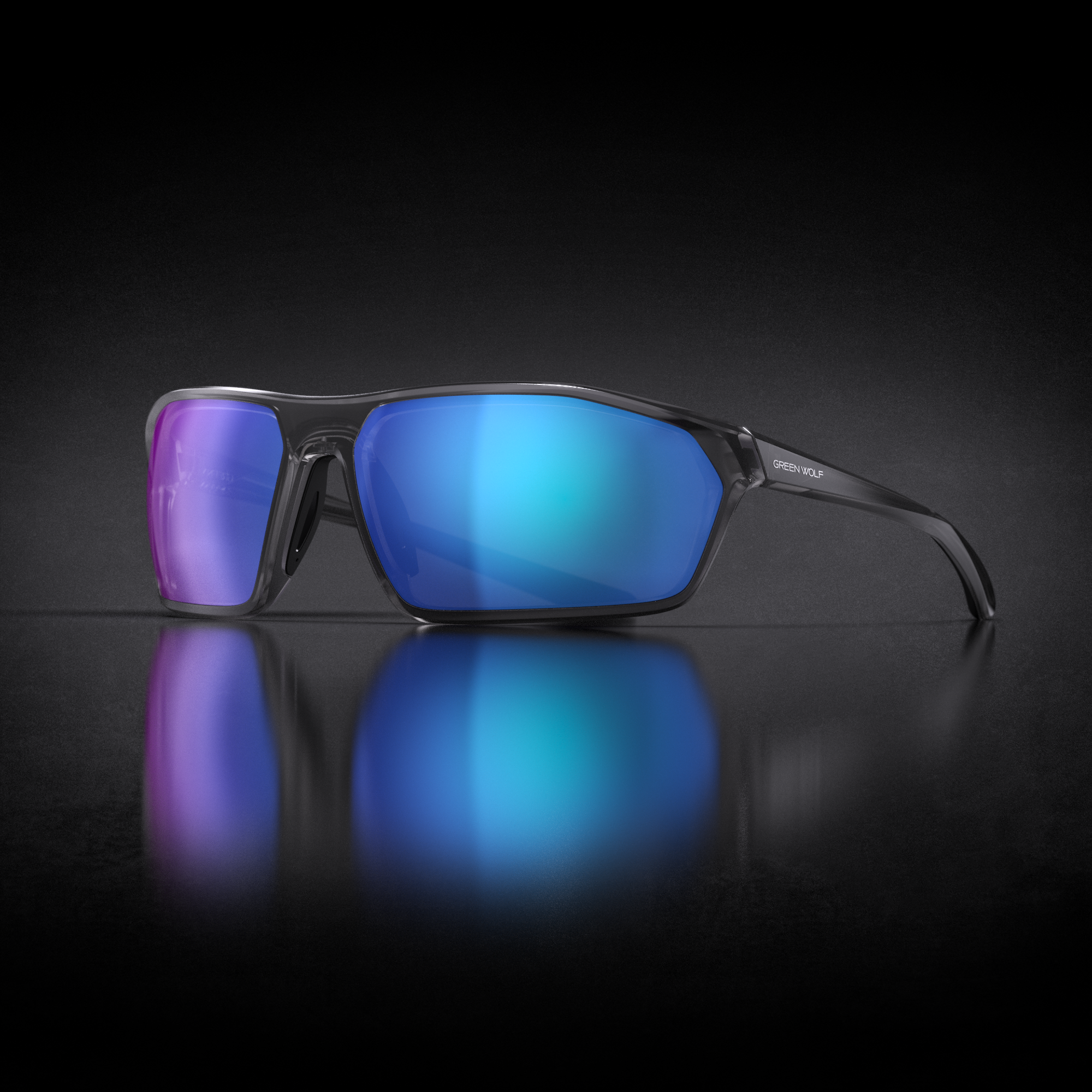 Blue green sunglasses on sale