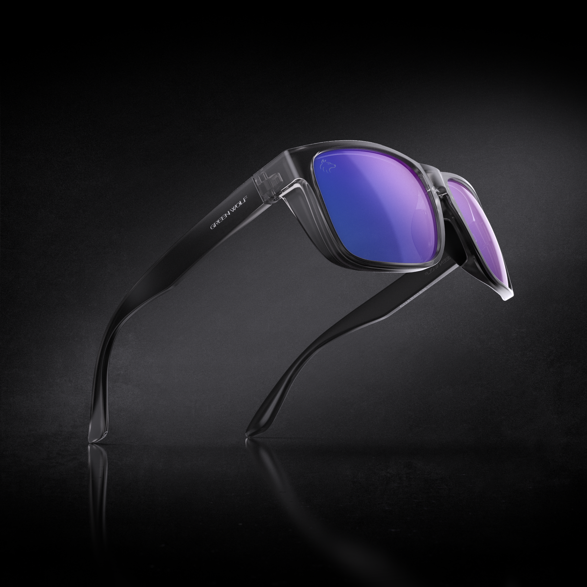 Green Wolf Guardian - Glacier Smoke