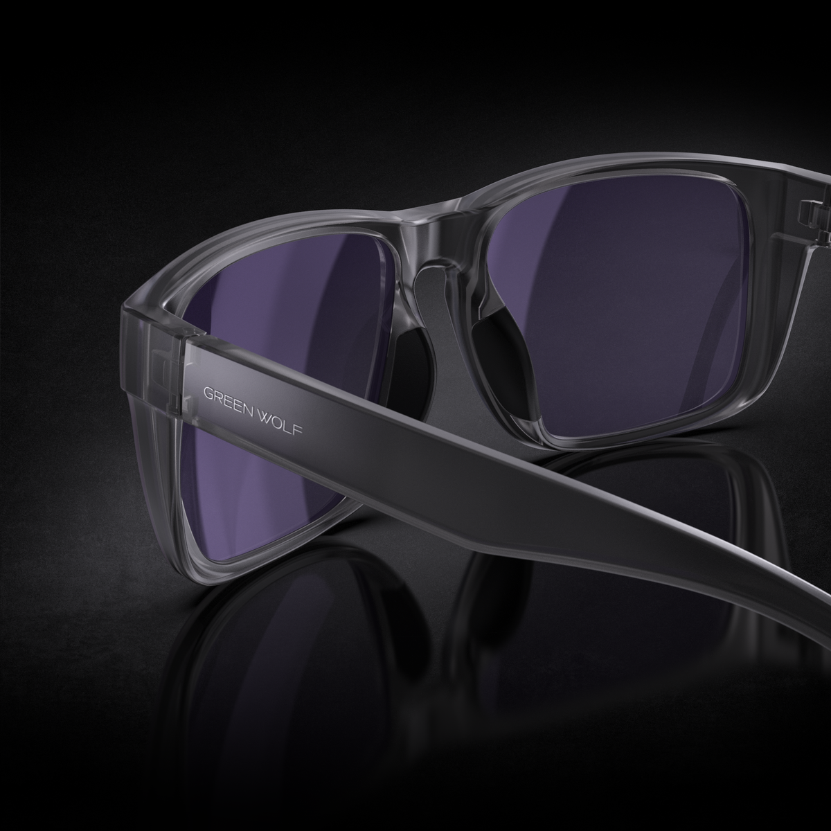 Green Wolf Guardian - Glacier Smoke