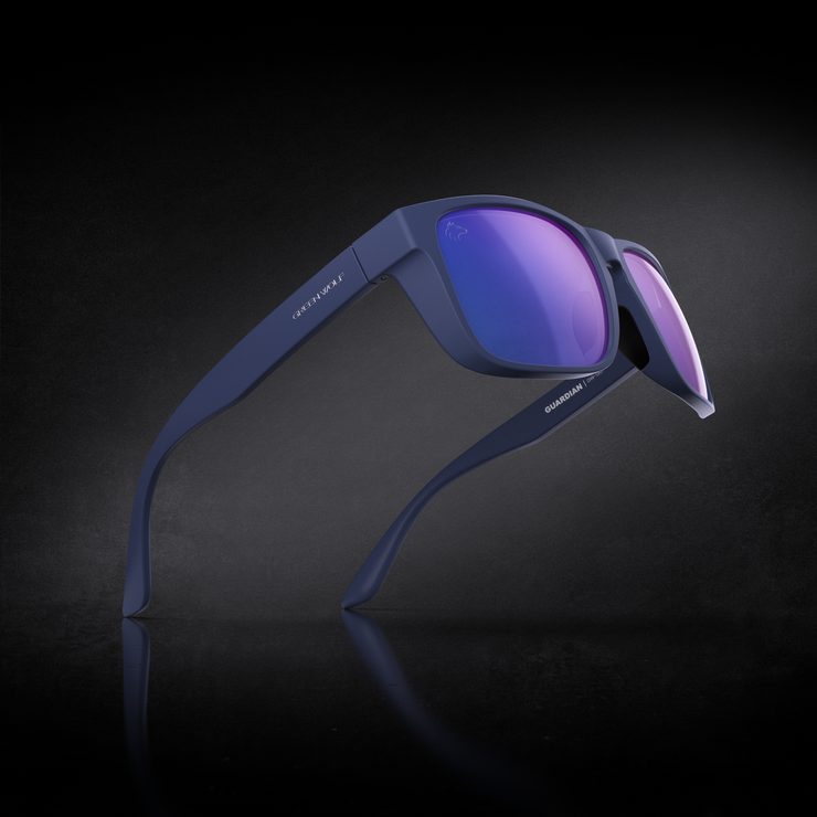 Green Wolf Guardian - Navy Glacier