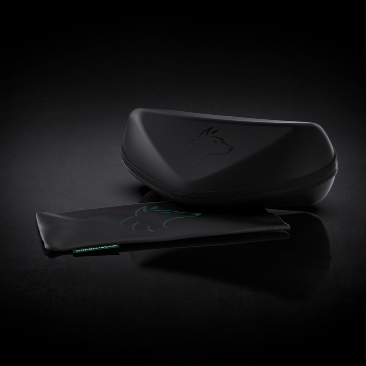 Green Wolf Ace - Black Glacier