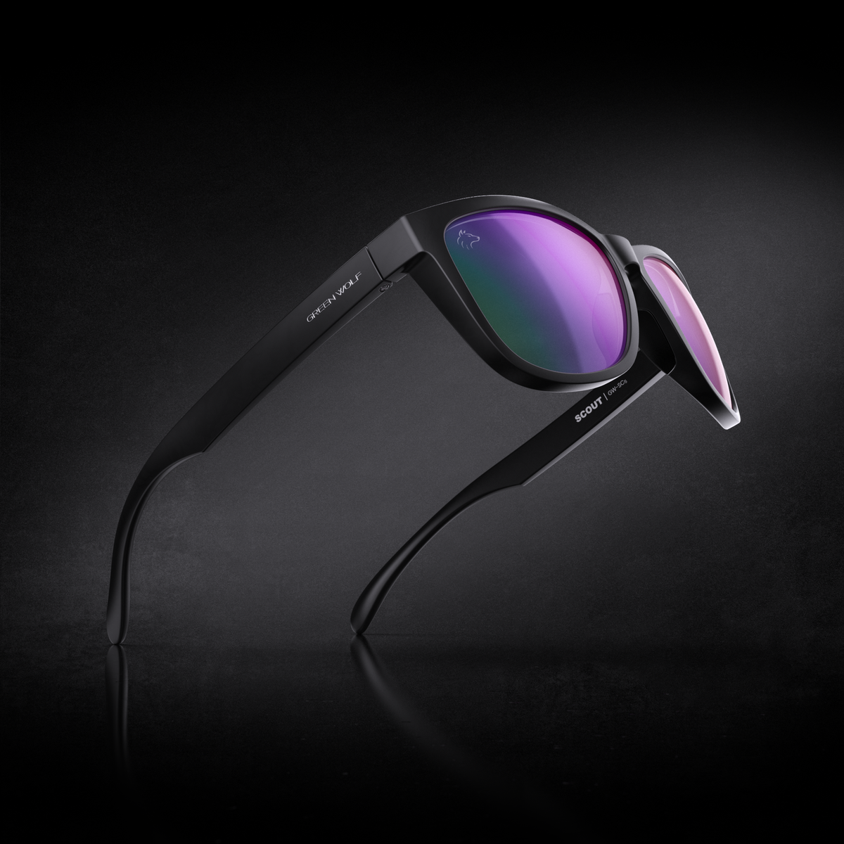 Green Wolf Scout - Black Green